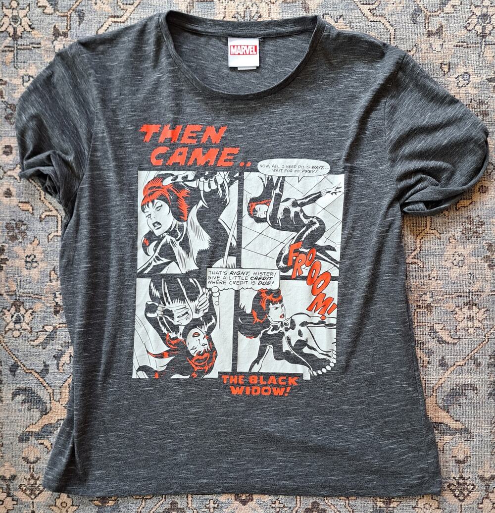 Marvel Avengers Black Widow Womens Size L Large